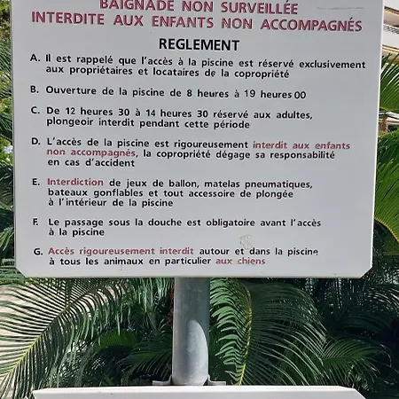 Les Orangers - - Sea View- Swimming Pool - Free Parking - Apartament