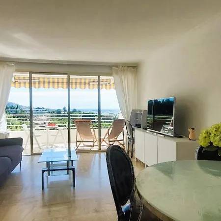 Les Orangers - - Sea View- Swimming Pool - Free Parking - Apartament *